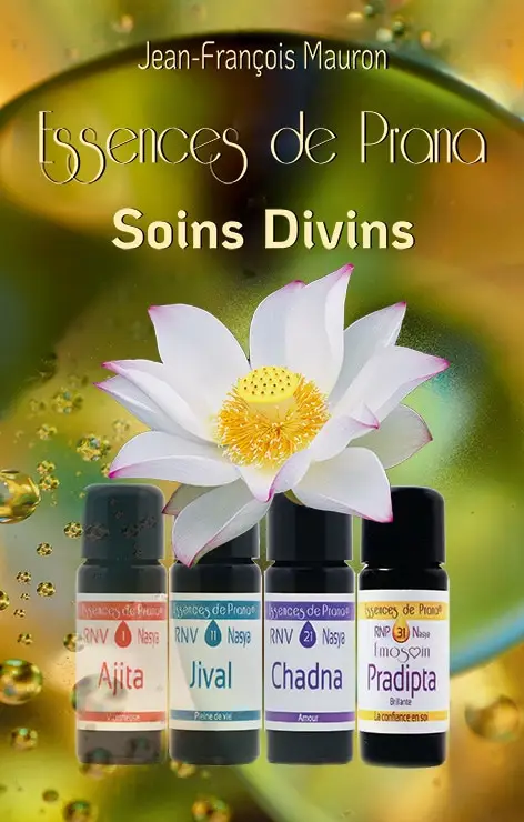 Livre sur l'histoire des Essences de Prana, soins divins créés par Jean-François Mauron